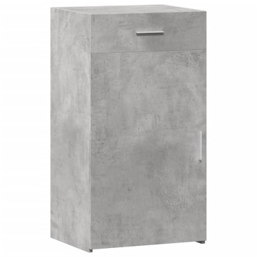 vidaXL Ντουλάπι Γκρι Σκυροδέματος 50x42,5x93cm Επεξεργασμένο Ξύλο 1 τεμ.