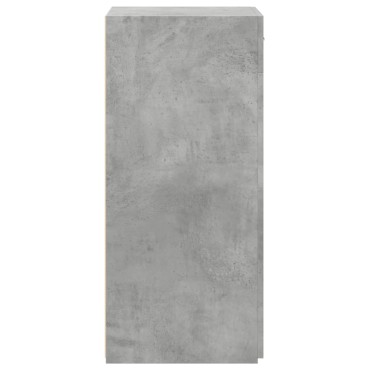 vidaXL Ντουλάπι Γκρι Σκυροδέματος 50x42,5x93cm Επεξεργασμένο Ξύλο 1 τεμ.