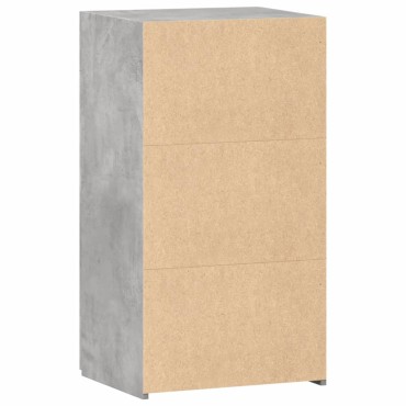 vidaXL Ντουλάπι Γκρι Σκυροδέματος 50x42,5x93cm Επεξεργασμένο Ξύλο 1 τεμ.