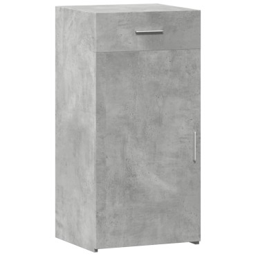 vidaXL Ντουλάπι Γκρι Σκυροδέματος 45x42,5x93cm Επεξεργασμένο Ξύλο 1 τεμ.