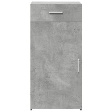vidaXL Ντουλάπι Γκρι Σκυροδέματος 45x42,5x93cm Επεξεργασμένο Ξύλο 1 τεμ.