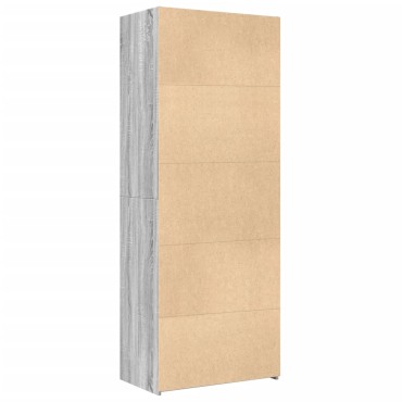 vidaXL Ντουλάπι Γκρι Sonoma 70x42,5x185cm από Επεξεργασμένο Ξύλο 1 τεμ.
