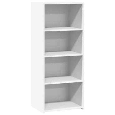 vidaXL Ντουλάπι Λευκό 50x41x124cm από Επεξεργασμένο Ξύλο 1 τεμ.