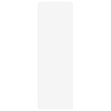 vidaXL Ντουλάπι Λευκό 50x41x124cm από Επεξεργασμένο Ξύλο 1 τεμ.