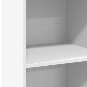 vidaXL Ντουλάπι Λευκό 50x41x124cm από Επεξεργασμένο Ξύλο 1 τεμ.