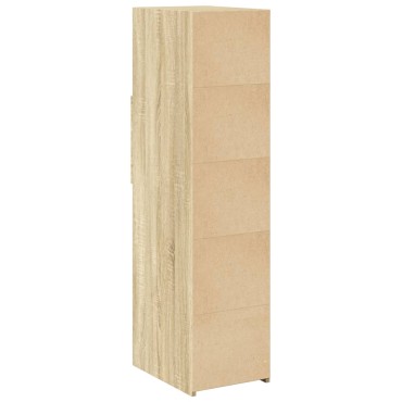 vidaXL Ντουλάπι Sonoma Δρυς 30x42,5x124cm από Επεξεργασμένο Ξύλο 1 τεμ.