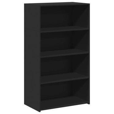 vidaXL Ντουλάπι Μαύρο 70x41x124cm από Επεξεργασμένο Ξύλο 1 τεμ.
