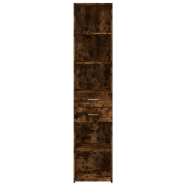 vidaXL Ντουλάπι Καπνιστή Δρυς 40x42,5x185cm από Επεξεργασμένο Ξύλο 1 τεμ.