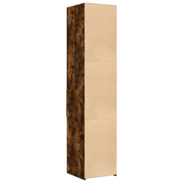 vidaXL Ντουλάπι Καπνιστή Δρυς 40x42,5x185cm από Επεξεργασμένο Ξύλο 1 τεμ.