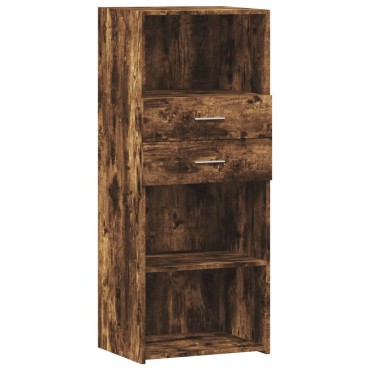 vidaXL Ντουλάπα Καπνιστή Δρυς 50x42,5x124cm από Επεξεργασμένο Ξύλο 1 τεμ.