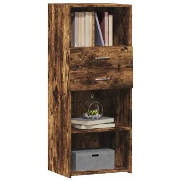 vidaXL Ντουλάπα Καπνιστή Δρυς 50x42,5x124cm από Επεξεργασμένο Ξύλο 1 τεμ.