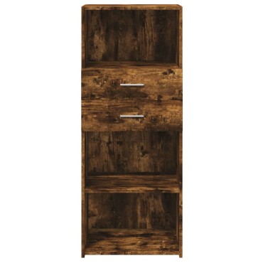 vidaXL Ντουλάπα Καπνιστή Δρυς 50x42,5x124cm από Επεξεργασμένο Ξύλο 1 τεμ.