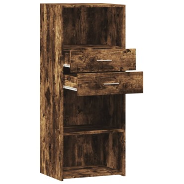 vidaXL Ντουλάπα Καπνιστή Δρυς 50x42,5x124cm από Επεξεργασμένο Ξύλο 1 τεμ.