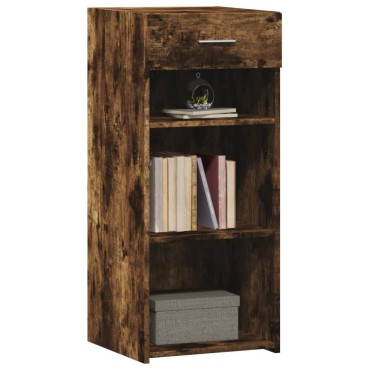 vidaXL Ντουλάπι Καπνιστή Δρυς 40x42,5x93cm από Επεξεργ. Ξύλο 1 τεμ.