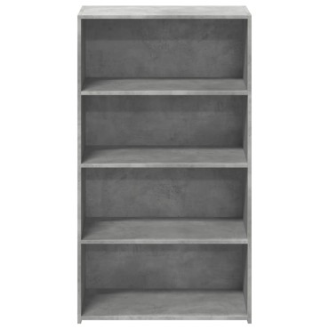 vidaXL Ντουλάπι Γκρι Σκυροδέματος 70x41x124cm από Επεξεργασμένο Ξύλο 1 τεμ.