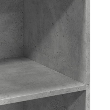 vidaXL Ντουλάπι Γκρι Σκυροδέματος 70x41x124cm από Επεξεργασμένο Ξύλο 1 τεμ.