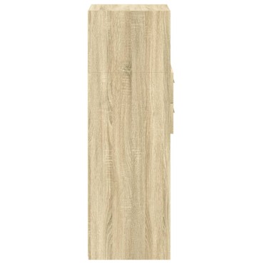 vidaXL Ντουλάπι Sonoma Δρυς 50x42,5x124cm από Επεξεργασμένο Ξύλο 1 τεμ.