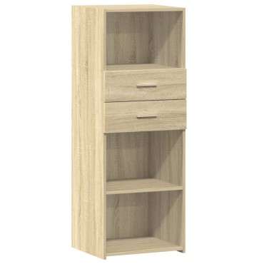 vidaXL Ντουλάπι Sonoma Δρυς 45x42,5x124cm από Επεξεργασμένο Ξύλο 1 τεμ.