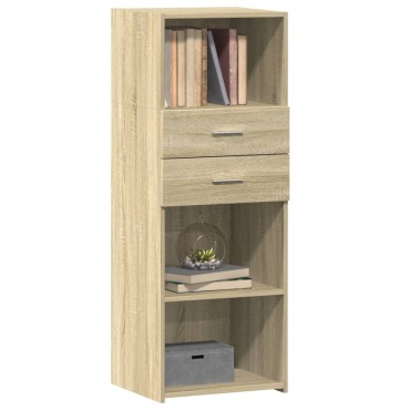 vidaXL Ντουλάπι Sonoma Δρυς 45x42,5x124cm από Επεξεργασμένο Ξύλο 1 τεμ.
