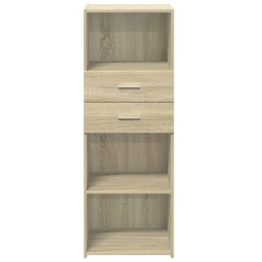 vidaXL Ντουλάπι Sonoma Δρυς 45x42,5x124cm από Επεξεργασμένο Ξύλο 1 τεμ.