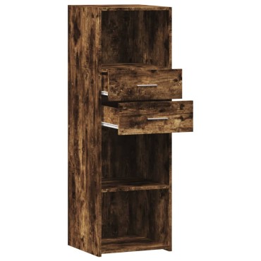 vidaXL Ντουλάπα Καπνιστή Δρυς 40x42,5x124cm από Επεξεργασμένο Ξύλο 1 τεμ.