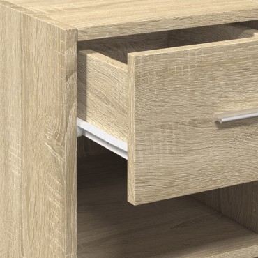 vidaXL Μπουφές Sonoma Δρυς 50x42,5x93cm από Επεξεργασμένο Ξύλο 1 τεμ.