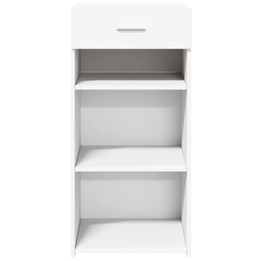 vidaXL Συρταριέρα Λευκή 45x42,5x93cm από Επεξεργασμένο Ξύλο 1 τεμ.