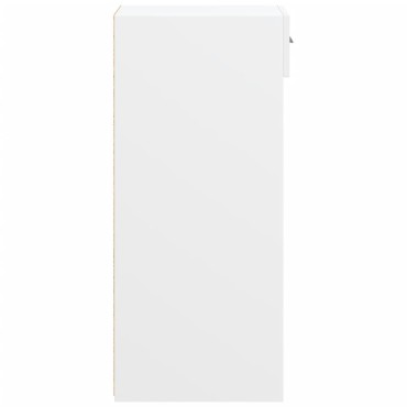 vidaXL Συρταριέρα Λευκή 45x42,5x93cm από Επεξεργασμένο Ξύλο 1 τεμ.