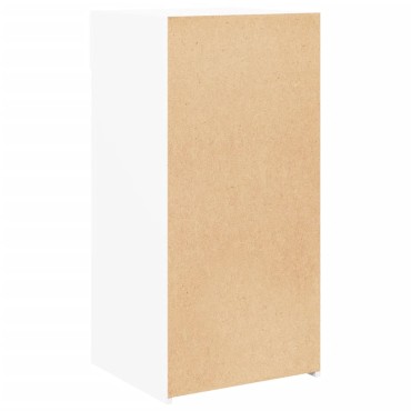 vidaXL Συρταριέρα Λευκή 45x42,5x93cm από Επεξεργασμένο Ξύλο 1 τεμ.