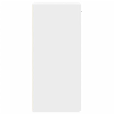 vidaXL Συρταριέρα Λευκή 50x42,5x93cm από Επεξεργασμένο Ξύλο 1 τεμ.