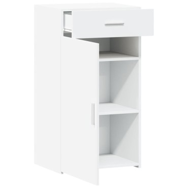 vidaXL Συρταριέρα Λευκή 50x42,5x93cm από Επεξεργασμένο Ξύλο 1 τεμ.