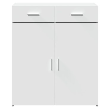 vidaXL Ντουλάπι Λευκή 80x42,5x93cm από Επεξεργασμένο Ξύλο 1 τεμ.