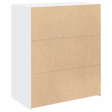 vidaXL Ντουλάπι Λευκή 80x42,5x93cm από Επεξεργασμένο Ξύλο 1 τεμ.