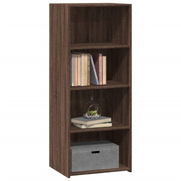 vidaXL Ντουλάπι Καφέ Δρυς 50x41x124cm από Επεξεργασμένο Ξύλο 1 τεμ.