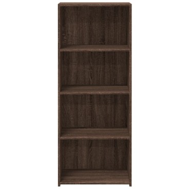 vidaXL Ντουλάπι Καφέ Δρυς 50x41x124cm από Επεξεργασμένο Ξύλο 1 τεμ.