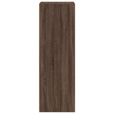 vidaXL Ντουλάπι Καφέ Δρυς 50x41x124cm από Επεξεργασμένο Ξύλο 1 τεμ.