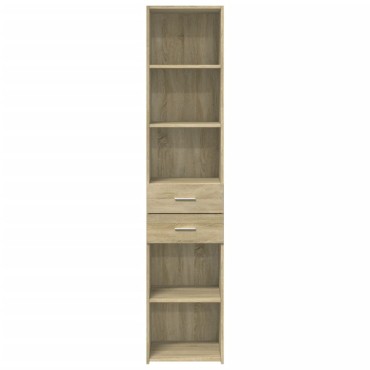 vidaXL Ντουλάπι Sonoma Δρυς 40x42,5x185cm από Επεξεργασμένο Ξύλο 1 τεμ.
