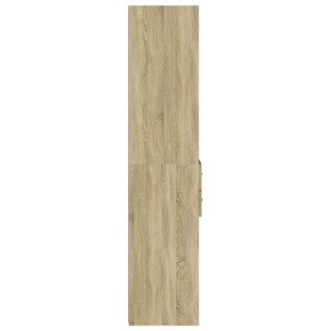 vidaXL Ντουλάπι Sonoma Δρυς 40x42,5x185cm από Επεξεργασμένο Ξύλο 1 τεμ.