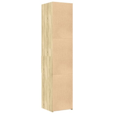 vidaXL Ντουλάπι Sonoma Δρυς 40x42,5x185cm από Επεξεργασμένο Ξύλο 1 τεμ.