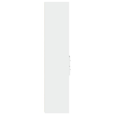 vidaXL Ντουλάπι Λευκό 40x42,5x185cm από Επεξεργασμένο Ξύλο 1 τεμ.