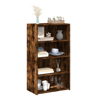 vidaXL Ντουλάπα Καπνιστή Δρυός 70x41x124cm από Επεξεργασμένο Ξύλο 1 τεμ.