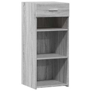 vidaXL Ντουλάπι Γκρι Sonoma 40x42,5x93cm από Επεξεργασμένο Ξύλο 1 τεμ.