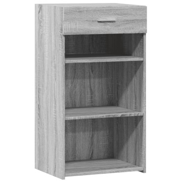 vidaXL Ντουλάπι Γκρι Sonoma 50x42,5x93cm από Επεξεργασμένο Ξύλο 1 τεμ.