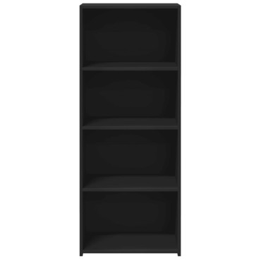 vidaXL Ντουλάπι Μαύρο 50x41x124cm από Επεξεργασμένο Ξύλο 1 τεμ.