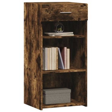vidaXL Συρταριέρα Καπνιστή Δρυς 45x42,5x93cm από Επεξεργ. Ξύλο 1 τεμ.