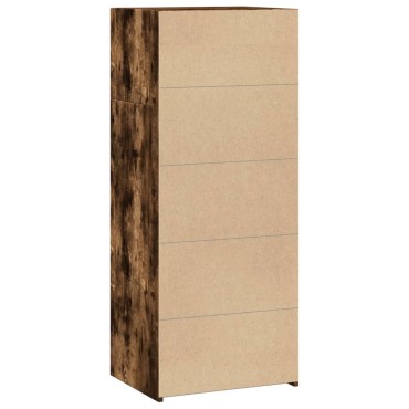vidaXL Ντουλάπα Καπνιστή Δρυός 50x41x124cm από Επεξεργασμένο Ξύλο 1 τεμ.