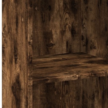 vidaXL Ντουλάπα Καπνιστή Δρυός 50x41x124cm από Επεξεργασμένο Ξύλο 1 τεμ.