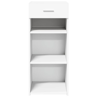 vidaXL Συρταριέρα Λευκή 40x42,5x93cm από Επεξεργασμένο Ξύλο 1 τεμ.