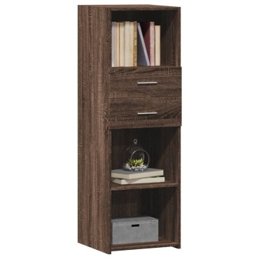 vidaXL Ντουλάπι Καφέ Δρυς 40x42,5x124cm από Επεξεργασμένο Ξύλο 1 τεμ.