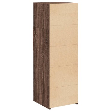 vidaXL Ντουλάπι Καφέ Δρυς 40x42,5x124cm από Επεξεργασμένο Ξύλο 1 τεμ.